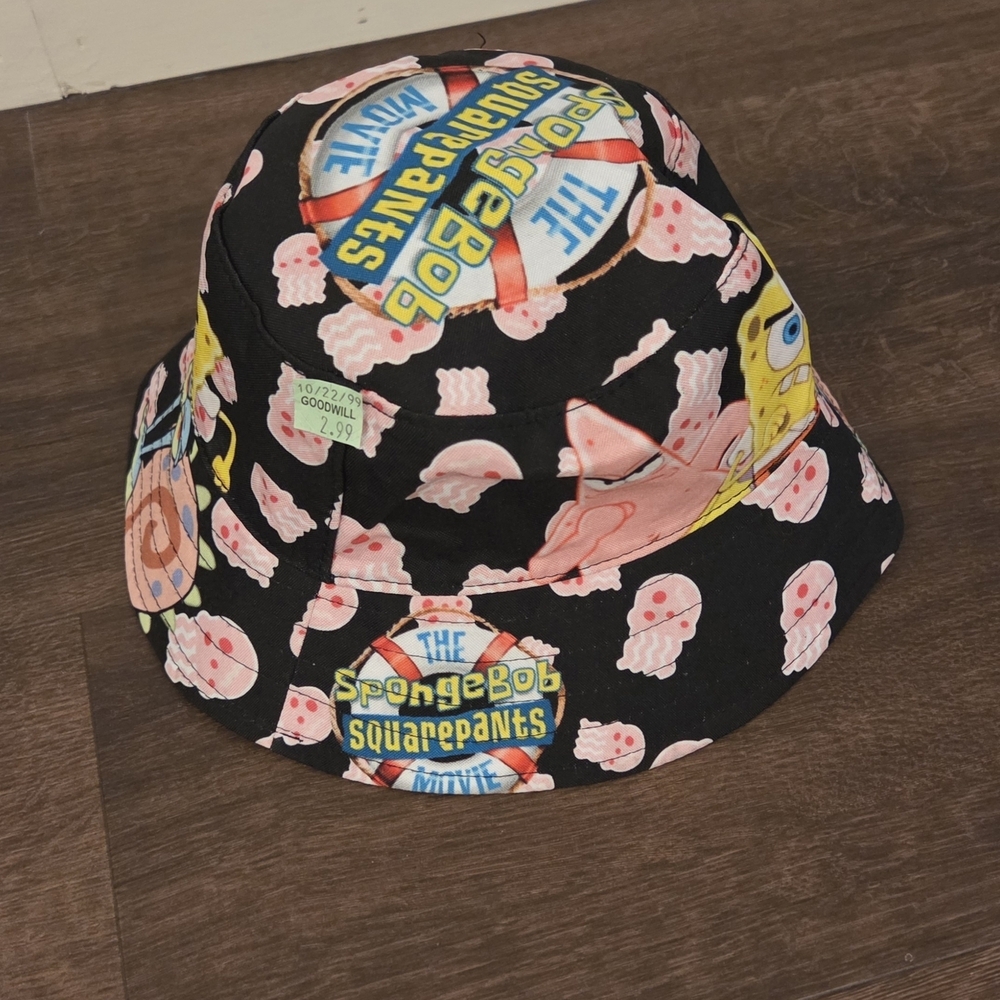 SpongeBob SquarePants Movie  Black Bucket Hat